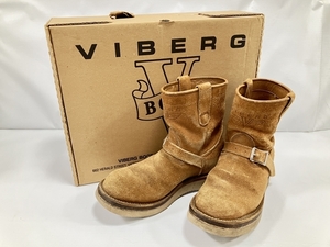 VIBERG style87 Suede サイズ 7 1/2 エンジニア ブーツ スエード ヴィバーグ ヴァイバーグ メンズ 靴 中古 H8616575