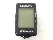 LEZYNE SUPER GPS サイクルコンピュータ 自転車用品 中古 W8547644_画像1
