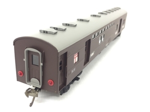 【1円】KTM スユ42形 郵便車 茶 国鉄 20米級 客車 HOゲージ 鉄道模型 中古 W8526340