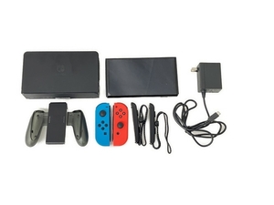 Nintendo 任天堂 Switch HEG-001 有機ELモデル ゲーム機 中古 美品 S8610499