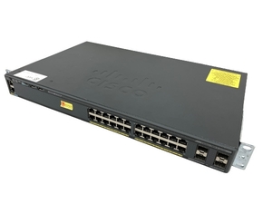 Cisco シスコ WS-C2960X-24TS-L V05 キャンパス LAN アクセススイッチ ネットワーク 周辺機器 ジャンク M8552482