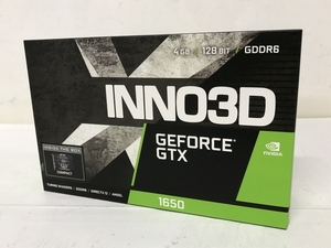 NVIDIA GEFORCE GTX 1650 INN03D 4GB 128BIT GDDR6 グラフィックボード PC 周辺 機器 未開封 未使用 F8578653
