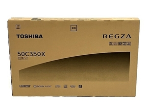 TOSHIBA REGZA 50C350X 50型 4K 液晶テレビ 2023年製 東芝 レグザ 未使用 T8594326