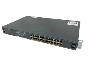 Cisco シスコ WS-C2960X-24TS-LL V03 キャンパス LAN アクセススイッチ ネットワーク 周辺機器 ジャンク M8552473