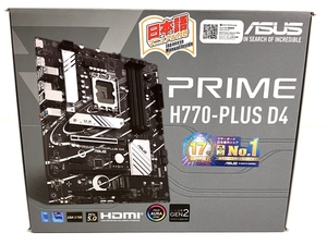 ASUS PRIME H770-PLUS D4 マザーボード PC周辺機器 ジャンク B8607946