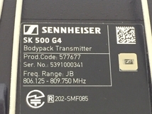 SENNHEISER SK 500 G4 ワイヤレスシステム プラグオン送信機 音響機材 ゼンハイザー 中古 美品 W8347857_画像8