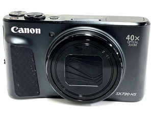 Canon コンパクトデジタルカメラ PowerShot SX730 HS ブラック 光学40倍ズーム Wifi Bluetooth 中古 T8613826