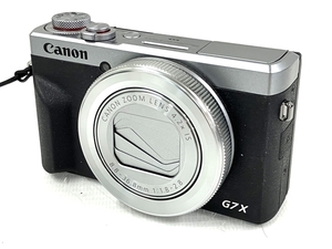 CANON PowerShot G7X MarkIII コンパクトデジタルカメラ Wi-Fi対応 シルバー系 中古 T8616370