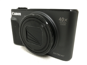 Canon コンパクトデジタルカメラ PowerShot SX730 HS ブラック 光学40倍ズーム Wifi Bluetooth 中古 T8613821