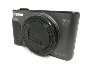 Canon コンパクトデジタルカメラ PowerShot SX730 HS ブラック 光学40倍ズーム Wifi Bluetooth 中古 T8613820