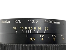 Mamiya RB67 PROFESSIONAL SD K/L 3.5 90mm 中判カメラ ボディ レンズ ジャンク Y8601282_画像4