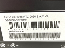 ELSA GeForce RTX2060 S.A.C V2 グラフィックカード PCパーツ ジャンク T8611300_画像9