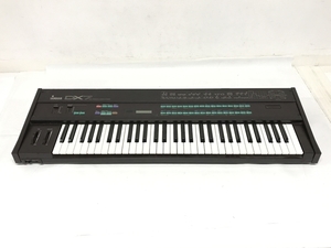 YAMAHA DX7 シンセサイザー 鍵盤 楽器 61鍵 演奏 趣味 中古 F8632011
