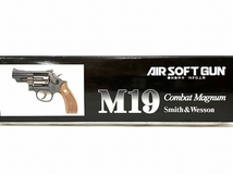 S&W M19 COMBAT MAGNUM ガスレボルバー エアガン 中古 O8628024_画像10