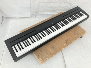 YAMAHA P-45B DIGITAL PIANO 電子ピアノ 88鍵盤 ペダル付き キーボード 楽器 ヤマハ 中古 K8614051