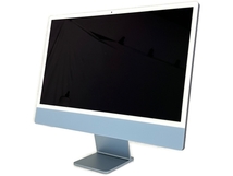 Apple iMac 24インチ M1 2021 MJV93J/A 一体型 デスクトップ パソコン 8C CPU 7C GPU 8GB SSD256GB Monterey ブルー 中古 良好 T8433321_画像1
