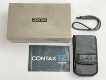 CONTAX T2 Carl Zeiss Sonnar 2.8/38 T＊ コンパクトフィルムカメラ コンタックス 中古 良好 N8618491_画像2