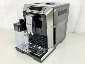DeLonghi デロンギ ECAM45760B カプチーノ トップコンパクト全自動コーヒーマシン 家庭用 中古 K8635324