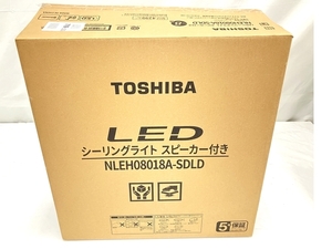 東芝 NLEH08018A-SDLD LEDシーリングライト ~8畳 Bluetooth スピーカー内蔵 昼光色 4299lm 未使用 T8626797