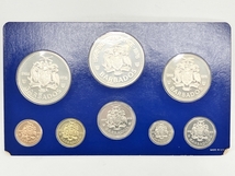 THE 1976 COINAGE OF BARBADOS PROOF SET プルーフ貨幣セット 中古 W8641098_画像5