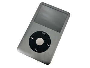 Apple iPod classic MC297J A1238 160GB ポータブル プレーヤー 中古 M8530970