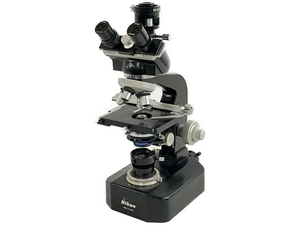 Nikon S型 顕微鏡 双眼生物顕微鏡 理化学機器 光学機器 ジャンク N8624440