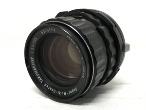 ASAHI PENTAX Super-Multi-Coated TAKUMAR 6×7 F2.4/105 レンズ 中判 カメラ 趣味 撮影 ジャンク F8619783