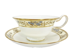 WEDGWOOD CLIVEDEN カップ ソーサー 1客セット ウェッジウッド 食器 中古 W8647400