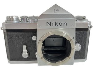 Nikon F 初期 アイレベル シルバー フィルム一眼レフカメラ ジャンク N8629543