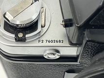 Nikon F2 フォトミックA DP-11 フィルム一眼レフカメラ MD-2 MB-1 付き ジャンク N8583893_画像9