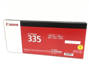 Canon Cartridge 335 CRG-335YEL カートリッジ 未使用 未開封 T8606731