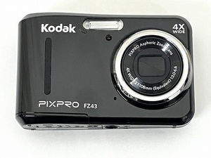 Kodak FZ43 コンパクト デジタル カメラ コンデジ PIXPRO ブラック 中古 T8509500