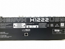 BEHRINGER XENYX X1222USB アナログミキサー 音響機材 ベリンガー 中古 O8646610_画像7