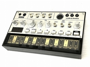 KORG volca bass アナログベースマシン シンセサイザー シーケンサー コルグ 音響機材 中古 O8638489