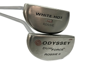 ODYSSEY Dual Force ROSSIE II WHITE HOT ROSSIE XG パター 2本 セット レフティ ゴルフ オデッセイ 中古 C8634438