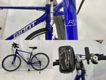 【引取限定】GIANT ESCAPE R3 S クロスバイク ブルー エスケープ 自転車 SERFAS サドル CAT EYE サイコン 付き 中古 良好 直 直 C8421209_画像9