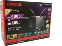 BUFFALO WXR-5700AX7P 無線 ルーター WiFi 6 対応 ハイパフォーマンス モデル 高速通信 バッファロー 未開封 未使用 C8647290_画像1