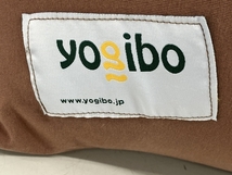 【引取限定】 Yogibo ヨギボー 約170cm 65cm ブラウン クッション ビーズソファ 中古 直 K7958365_画像2