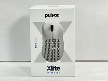 pulsar Xlite V2 Wireless Gaming Mouse ワイヤレス ゲーミング マウス 超軽量 White パルサー 中古 良好 W8645943_画像10