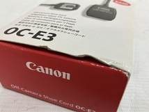 CANON OC-E3 オフカメラ シューコード カメラ周辺機器 カメラアクセサリー キャノン ジャンク C8647770_画像4