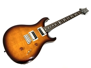 PRS SE Custam 24 エレキギタートライカラーサンバースト 2012年製 虎目 楽器 中古 良好 O8637352