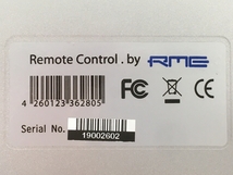 RME Remote Control Fireface UFX / Fireface UCX / ADI-8QS 専用リモートコントローラー 中古 良好 Y8640130_画像3