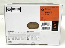 UNION Binding MEN`S series Force BLACK Sサイズ ビンディング スノーボード 未使用 T8641033_画像4