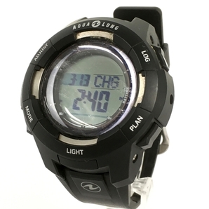 Aqua Lung カルムプラス ダイコン ダイビングコンピューター 腕時計 ブラック 説明書付き ジャンク Y8646419の画像1