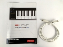 NEKTAR IMPACT GX49 DAW連携MIDIキーボードコントローラー 49鍵盤 キーボード 音響機材 中古 Y8636050_画像2