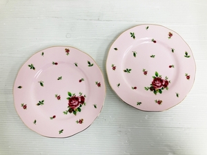 ROYAL ALBERT New country roses ブランド洋食器 皿 キッチン用品 ローズ ロイヤルアルバート 未使用 O8640263