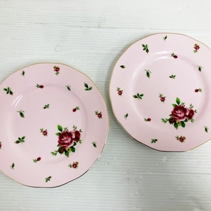 ROYAL ALBERT New country roses ブランド洋食器 皿 キッチン用品 ローズ ロイヤルアルバート 未使用 O8640263の画像1