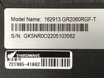 Thirdwave GALLERIA GR2060RGF-T ノートPC AMD Ryzen 7 4800H 16GB SSD 512GB RTX 2060 WIN11 15.6インチ FHD 中古 美品 T8570234_画像5