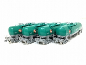 TOMIX トミックス HO-728 私有貨車 タキ1000形 日本石油輸送 4両セット HOゲージ タンク車 鉄道模型 貨物列車 中古 美品 O8662107