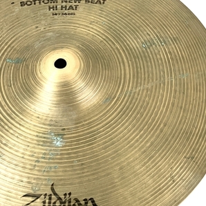 Zildjian ジルジャン NEW BEAT HIHAT 14/36 ハイハットシンバル 中古 T8655789の画像5